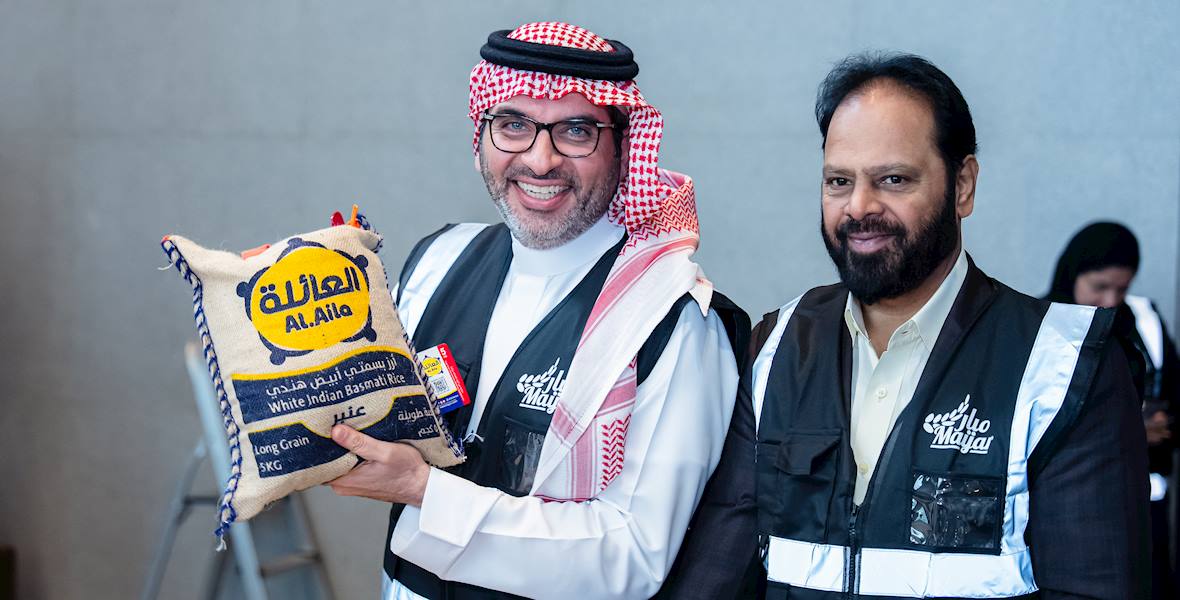 إطلاق مبادرة “اترك أثرًا” لتعبئة السلال الرمضانية