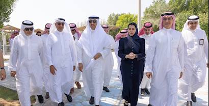 His Royal Highness Prince Sultan bin Salman visited Al Muhaidib Down Syndrome Center (Hiba)